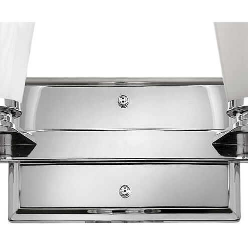 Avon 2 Light 14.5 inch Chrome Vanity Light Wall Light in White