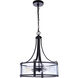Elliot 5 Light 16 inch Flat Black Pendant Ceiling Light