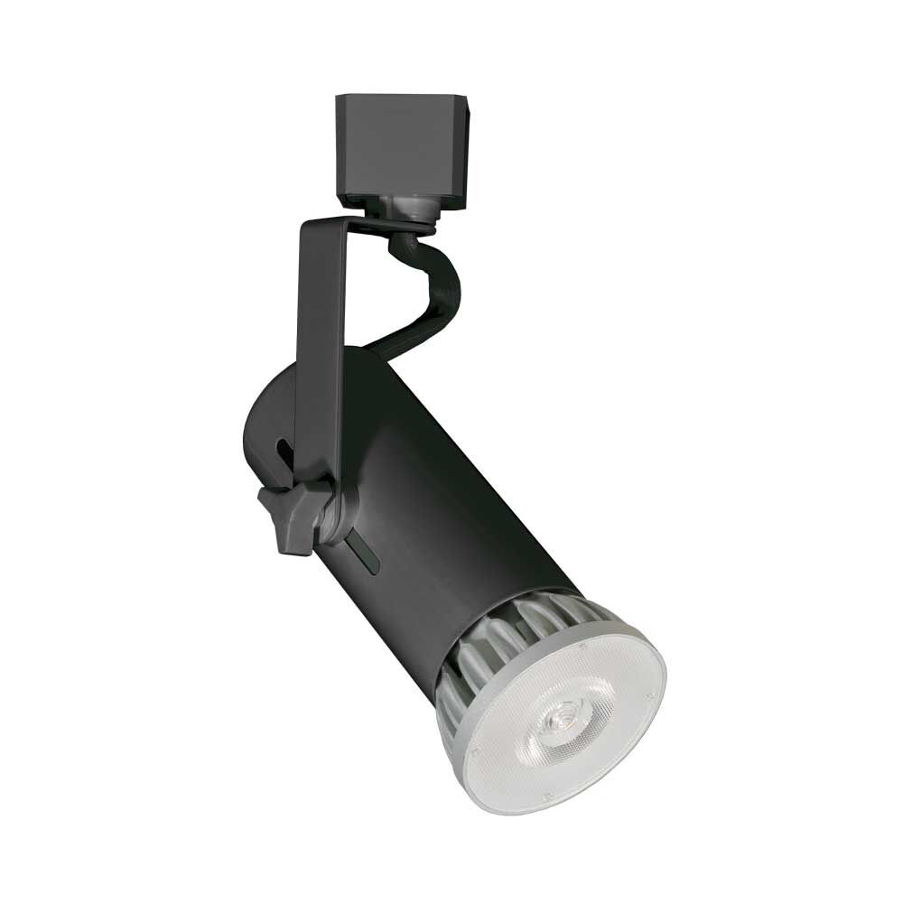 H-Type 1 Light 120V Black Track Head Ceiling Light