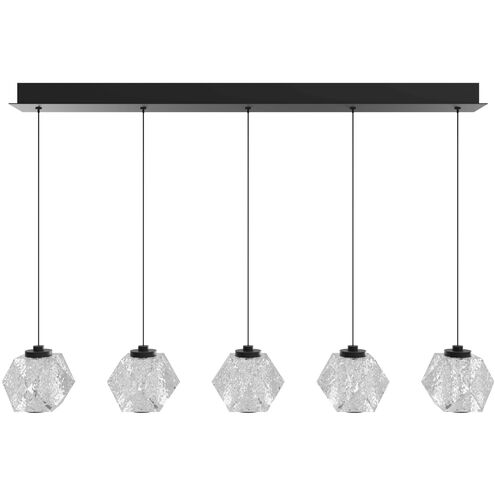 Beluga LED 6 inch Black Multi Port Pendant Ceiling Light