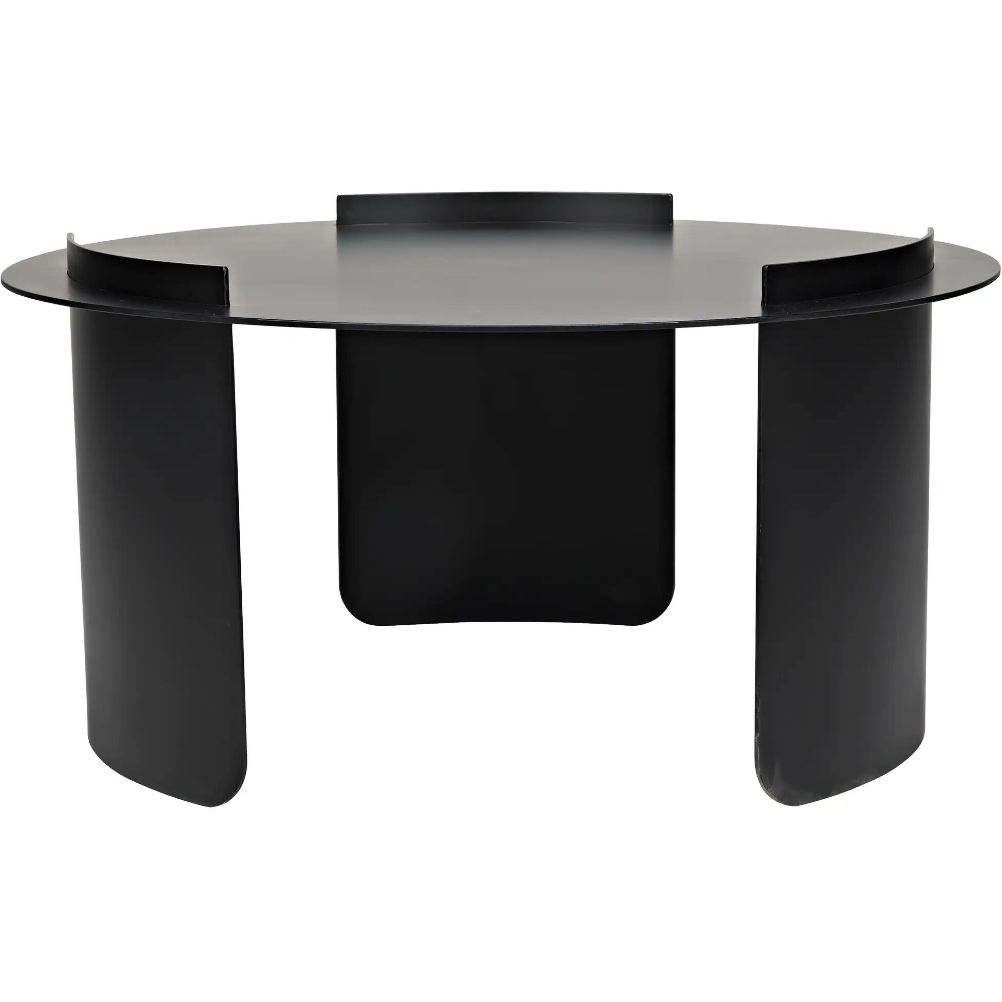 Thor 36 X 36 inch Matte Black Coffee Table