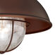 Harwich 1 Light 10 inch Burnished Bronze Outdoor Ceiling