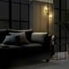 Artisan Collection/ LECCE Series 70 inch 11.00 watt Black Floor Lamp Portable Light
