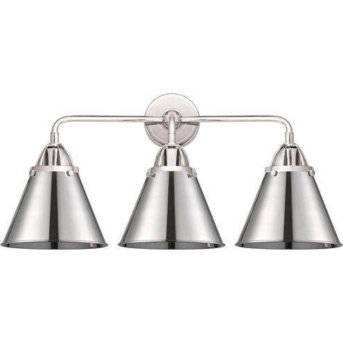 Nouveau 2 Appalachian 3 Light 26 inch Polished Chrome Bath Vanity Light Wall Light