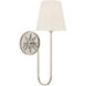 Chapman & Myers Polaris LED 6 inch Polished Nickel Single Sconce Wall Light