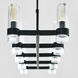C&M by Chapman & Myers Geneva 10 Light 50 inch Aged Iron Linear Chandelier Ceiling Light