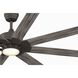 Levon Custom Dark Bronze Fan Motor Only