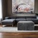 Shar Pei Universal 18 inch Charcoal Ottoman