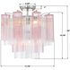 Addis 4 Light 17.75 inch Polished Chrome Semi Flush Mount Ceiling Light in Spring