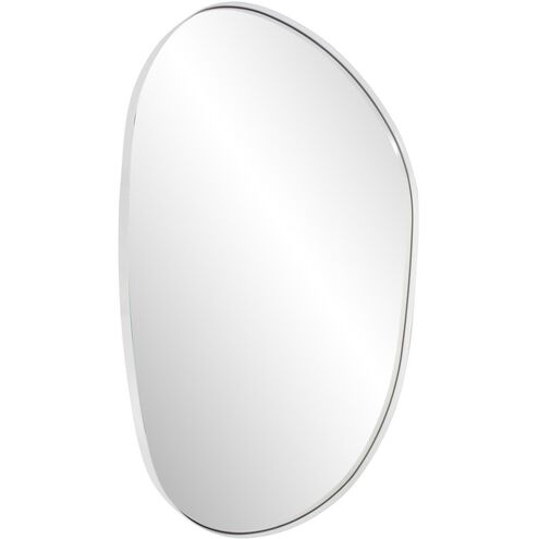 Klein 42 X 30 inch Matte White Mirror