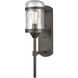 Torch 1 Light 21 inch Hazelnut Bronze with Clear Outdoor Wall Sconce