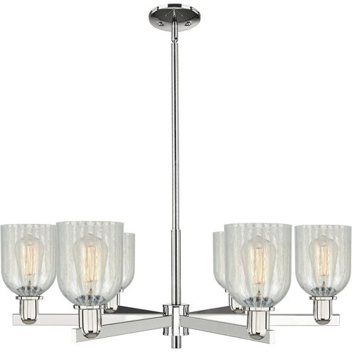 Arcadia Caledonia 6 Light 35 inch Polished Nickel Chandelier Ceiling Light