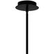 Sierra 8 Light 26 inch Black Up Chandelier Ceiling Light