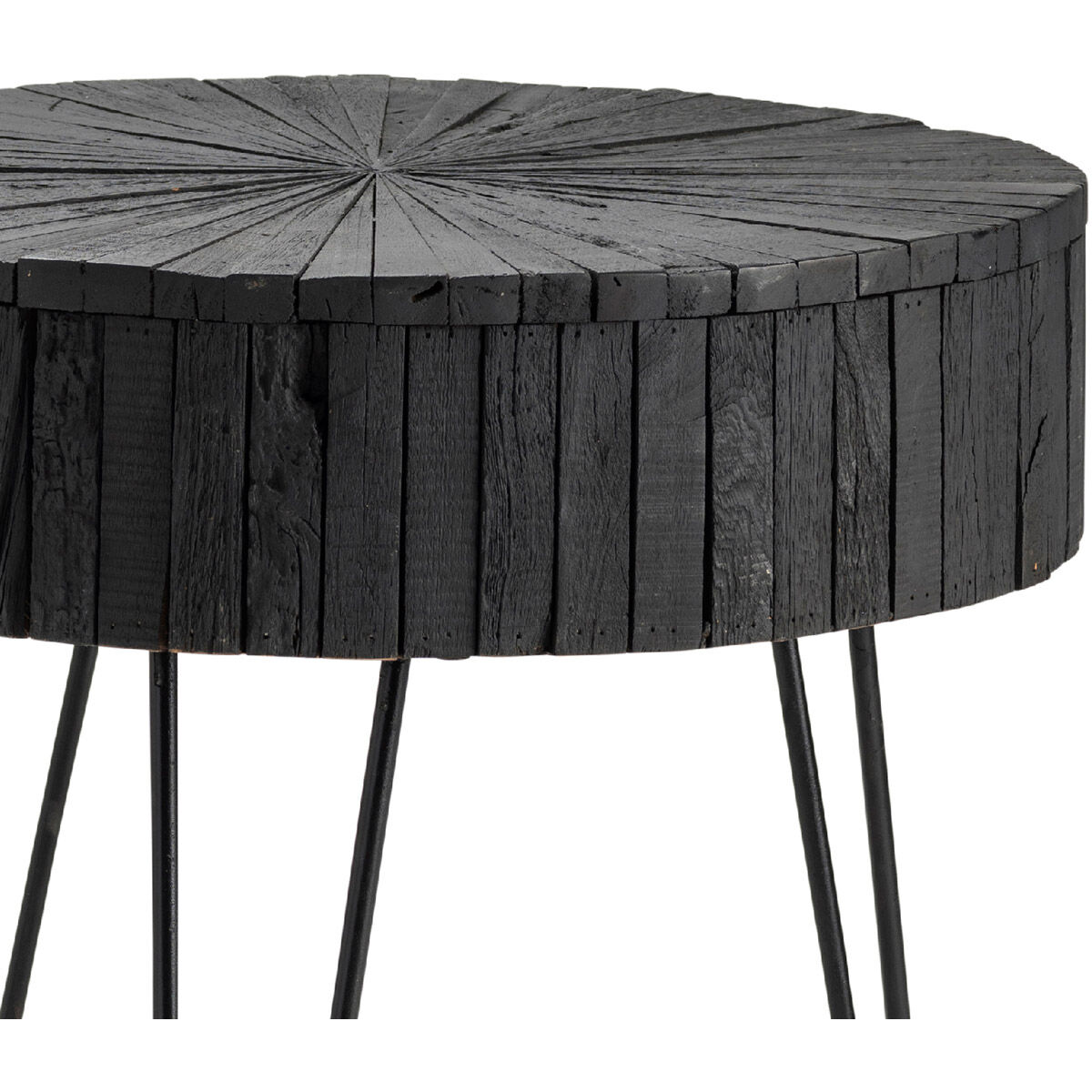 Drummond 24 X 24 inch Black End Table