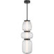 Cordel LED 9.5 inch Dark Matte Black Mini Pendant Ceiling Light