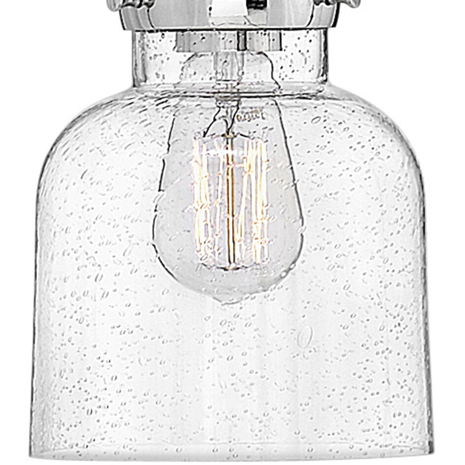 Academy 1 Light 6.5 inch English Nickel with Polished Nickel Indoor Pendant Ceiling Light