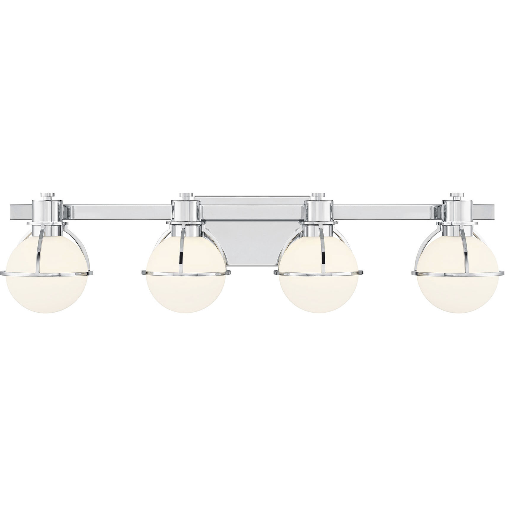 Pierce 4 Light 32 inch Chrome Bathroom Vanity Light Wall Light