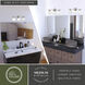 Huntley LED 24 inch Satin Nickel Bathroom Light Wall Light