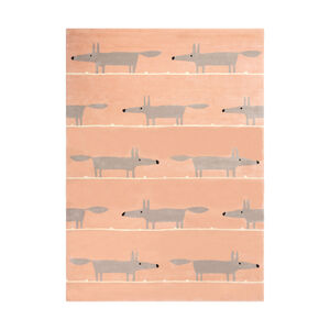 Ross 132 X 96 inch Blush/Taupe/Cream Rugs, Rectangle