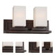 Signature 2 Light 16.5 inch Antique Bronze Vanity Light Wall Light