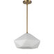 Alora Mood Krysta 1 Light 12.13 inch Brushed Gold Pendant Ceiling Light