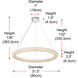 Bowen 1 Light 32 inch Chrome Chandelier Ceiling Light