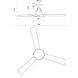 Archer 54 inch Matte Black Ceiling Fan