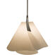 Mobius 1 Light 17.5 inch Dark Smoke Pendant Ceiling Light, Small