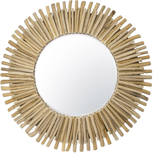 Drifter 34 inch Natural Driftwood Wall Mirror