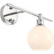Collier 1 Light 14.7 inch Chrome Wall sconce Wall Light, Right