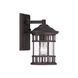 Vista II 1 Light 11 inch Architectural Bronze Exterior Wall Mount