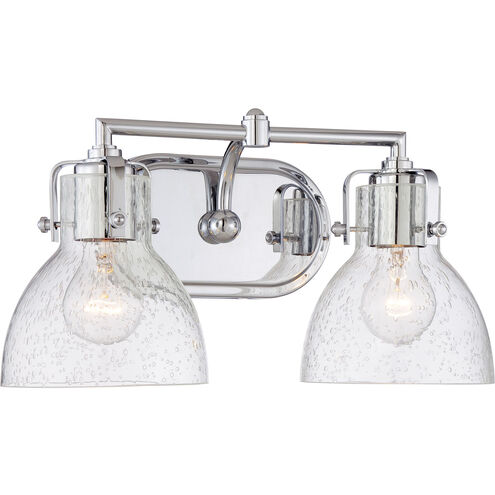 ML 2 Light 16 inch Chrome Bath Light Wall Light