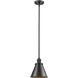 Franklin Restoration Appalachian 1 Light 8 inch Oil Rubbed Bronze Mini Pendant Ceiling Light in Incandescent, Franklin Restoration