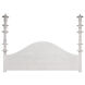 Ferret White Wash Bed, Eastern King