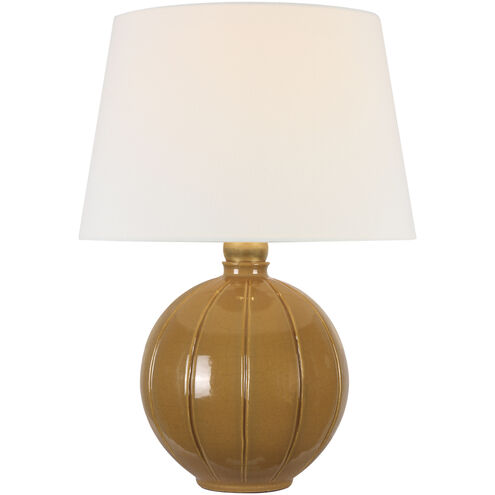 Thomas O'Brien Ponteil 16.5 inch 15.00 watt Crackled Sienna Table Lamp Portable Light