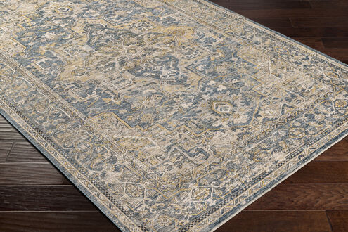 Aspendos 180 X 144 inch Teal Rug, Rectangle