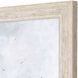 Waterside Collection Distressed Whitewash Framed Art