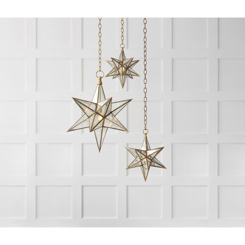 Hanging A Moravian Star Light In The Foyer