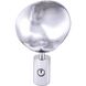 Canada 16.9 inch 60.00 watt Chrome Table Lamp Portable Light