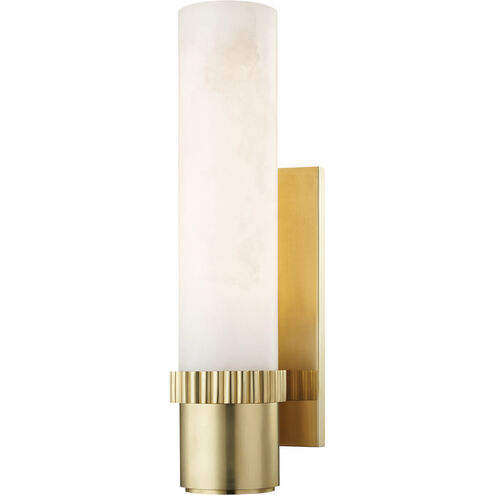 Argon LED 4.25 inch Aged Brass ADA Wall Sconce Wall Light