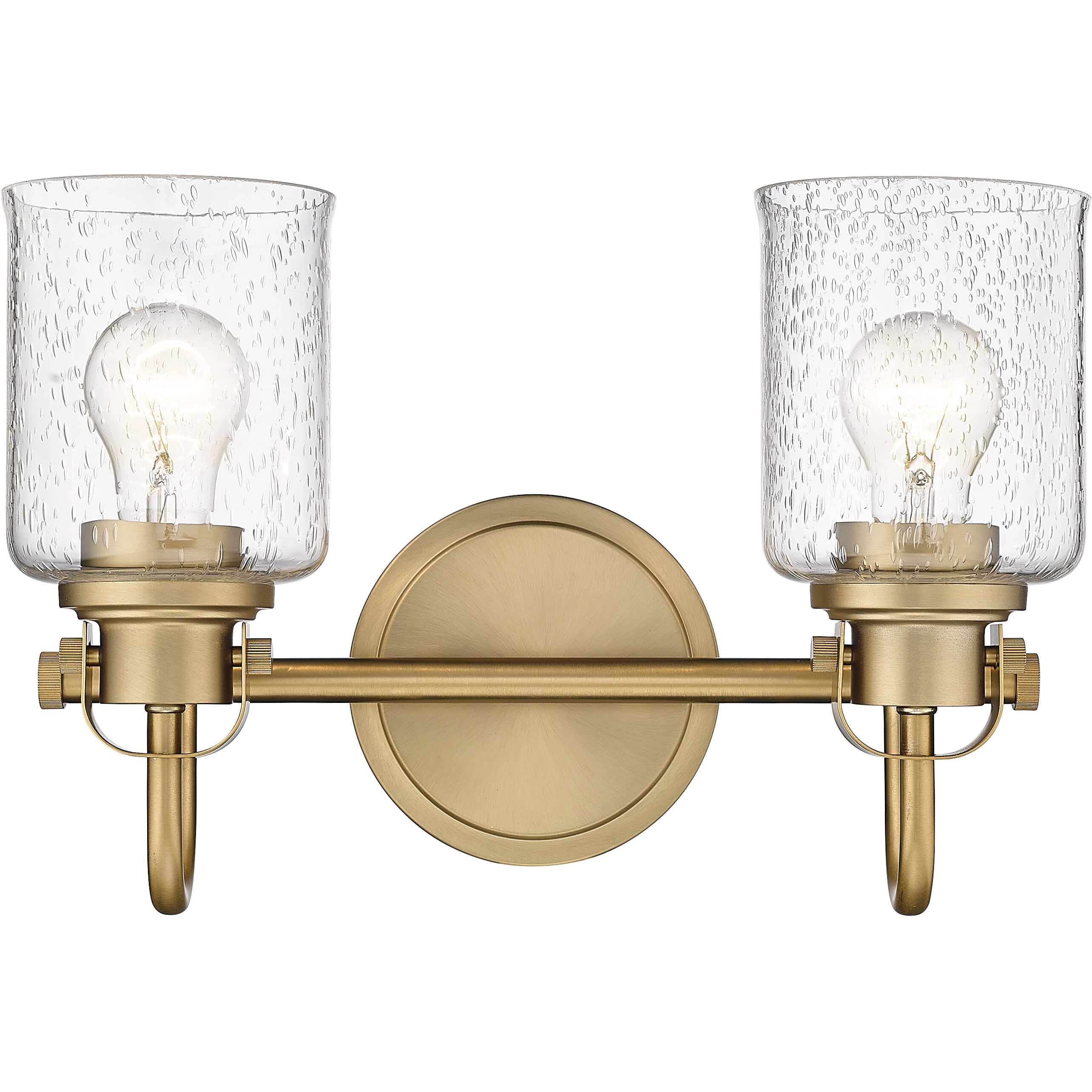 Kinsley 2 Light 14.5 inch Heirloom Gold Bath Vanity Wall Light