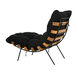 Hanzo Clear Coat Satin Occasional Chair