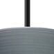 Stilo 7 1 Light Black Cord Pendant Ceiling Light