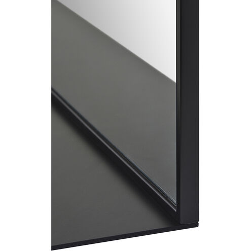 Wearstley 35 X 35 inch Black Wall Mirror