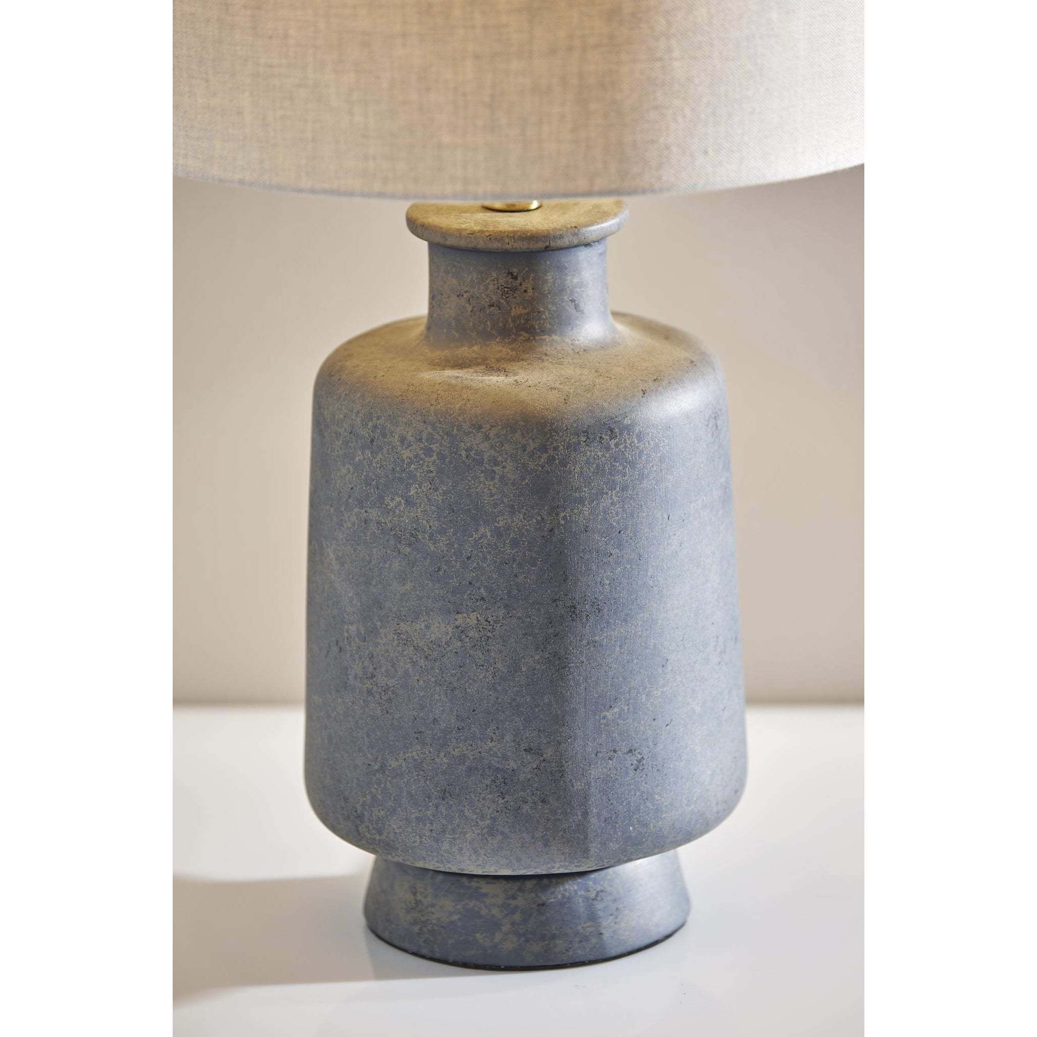 Skylar 24.5 inch 100.00 watt Weathered Grey Ceramic Table Lamp Portable Light
