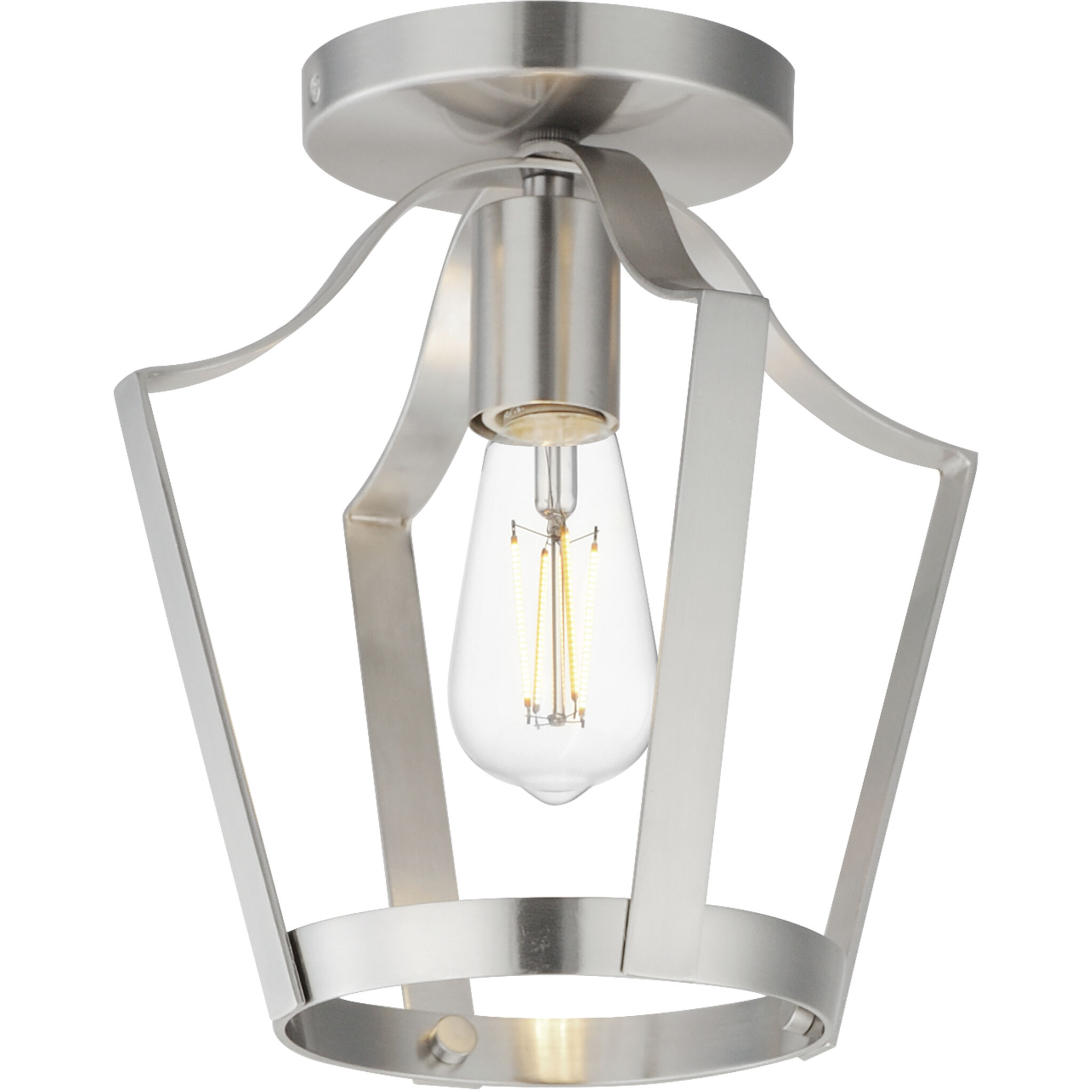 Arden 1 Light 9.50 inch Semi-Flush Mount