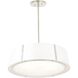 Fulton 6 Light 24 inch Polished Nickel Pendant Ceiling Light