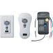 Universal White Wall & Hand-Held Remote Control Kit