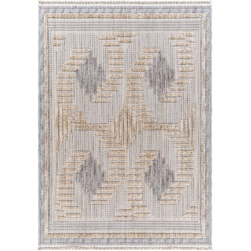 Zaragoza 84 X 63 inch Cream Rug, Rectangle