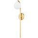 Laval 1 Light 4.75 inch Aged Brass Wall Sconce Wall Light